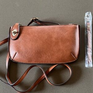 Joy Susan Cognac Crossbody